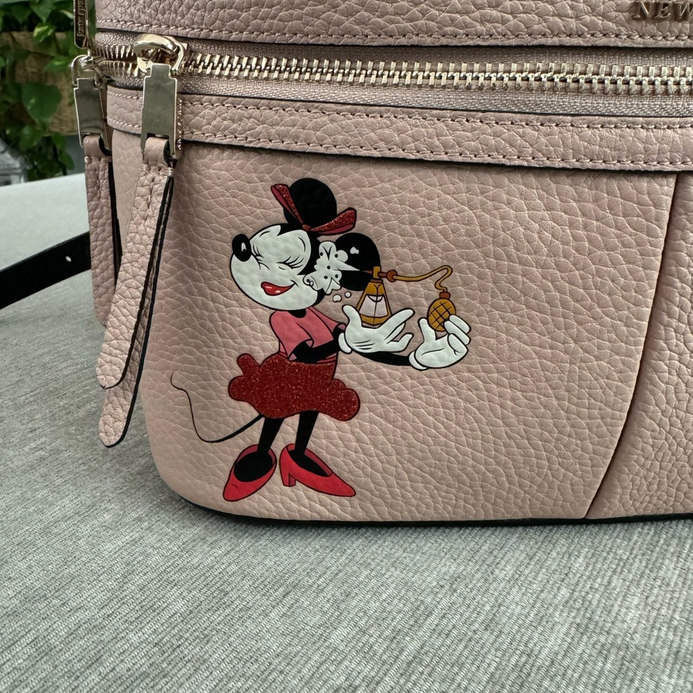 Kate Spade Black and Pink Disney Backpack - Picture 2 of 5